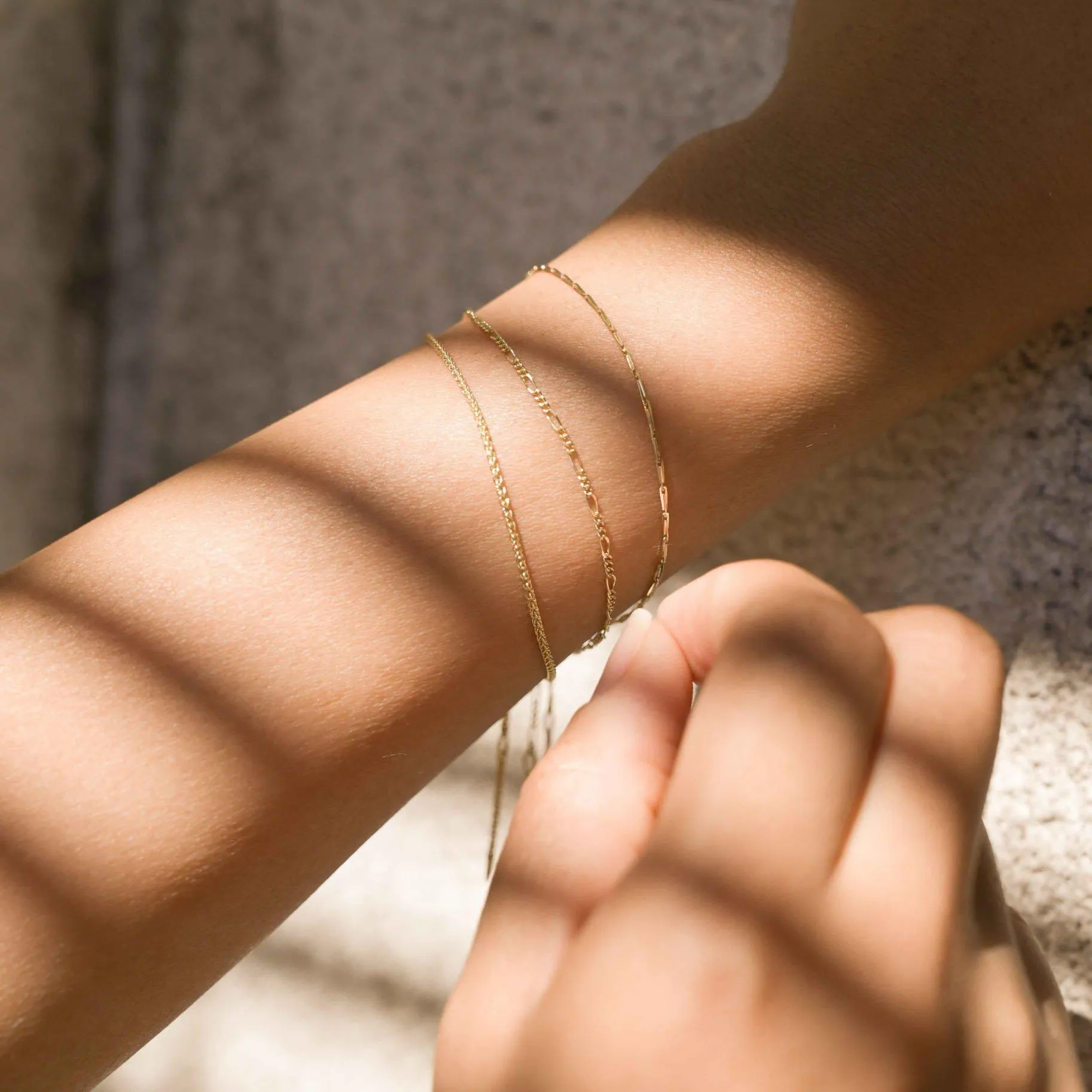 9ct Gold Spiga Chain Bracelet - Image 5