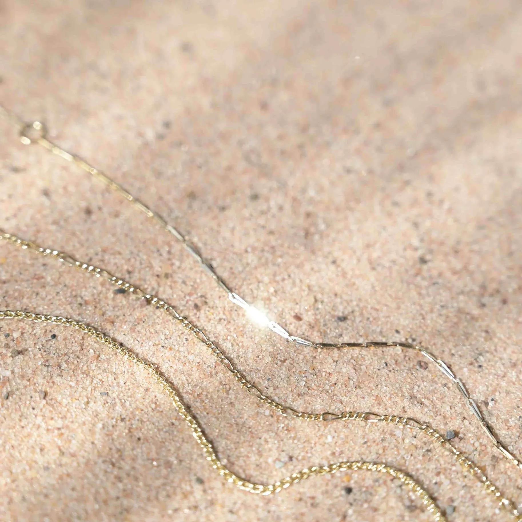 9ct Gold Hayseed Chain Bracelet - Image 9