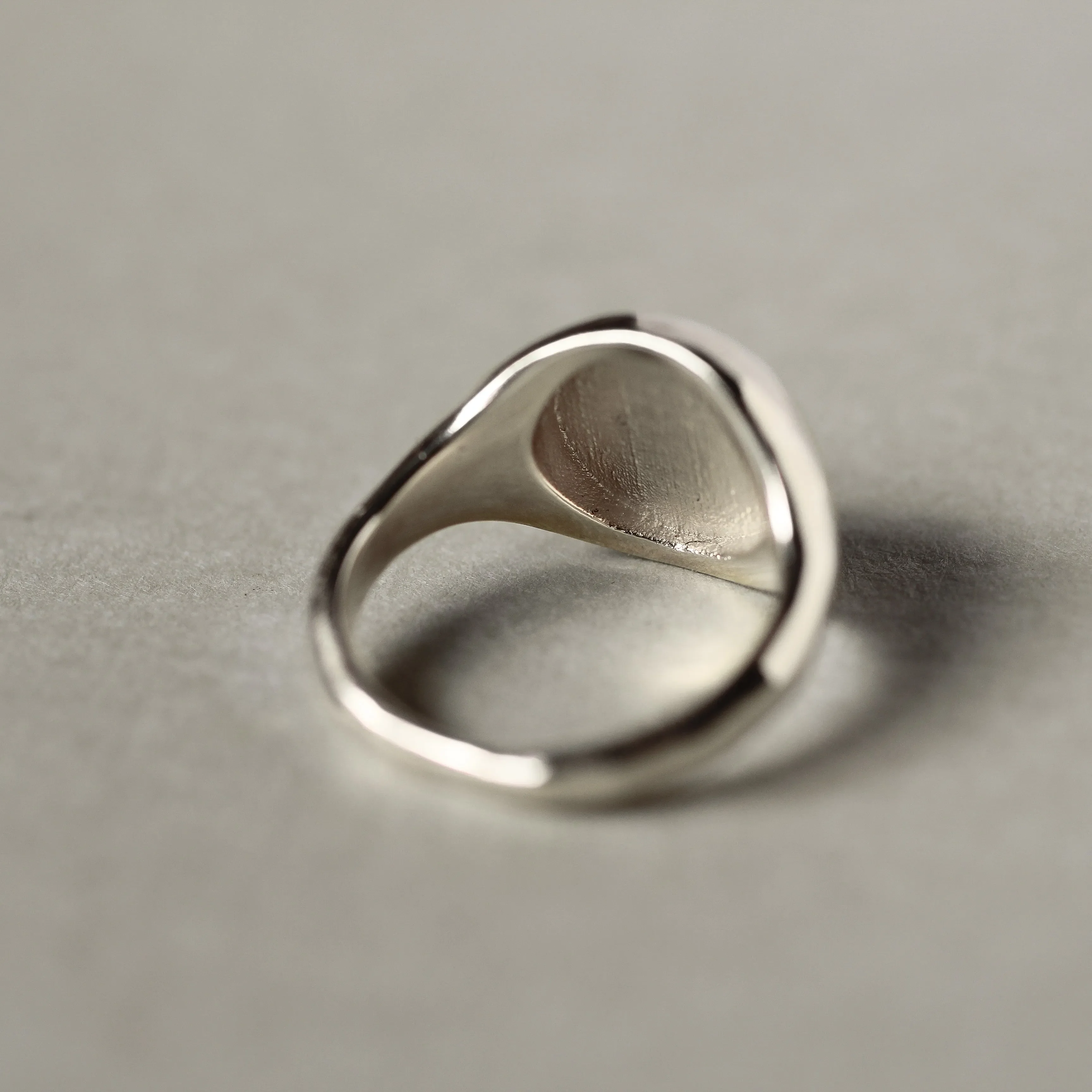 Silver Saint Christopher Signet Ring - Image 5